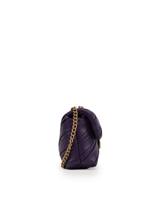 Borsa Baby Love Puff Maxi in tessuto riciclato viola PINKO | 100040 A1V9YYIQ